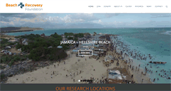 Desktop Screenshot of beachrecoveryfoundation.org